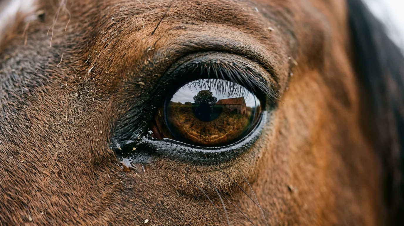 Un regard de cheval, Écuries Sablon, Vasselin